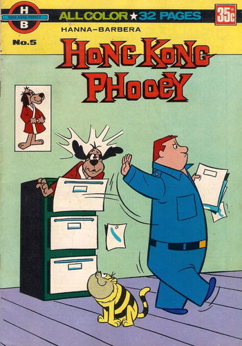 Hanna-Barbera Hong Kong Phooey (KG Murray, 1977? series) #5 ([April 1978?])