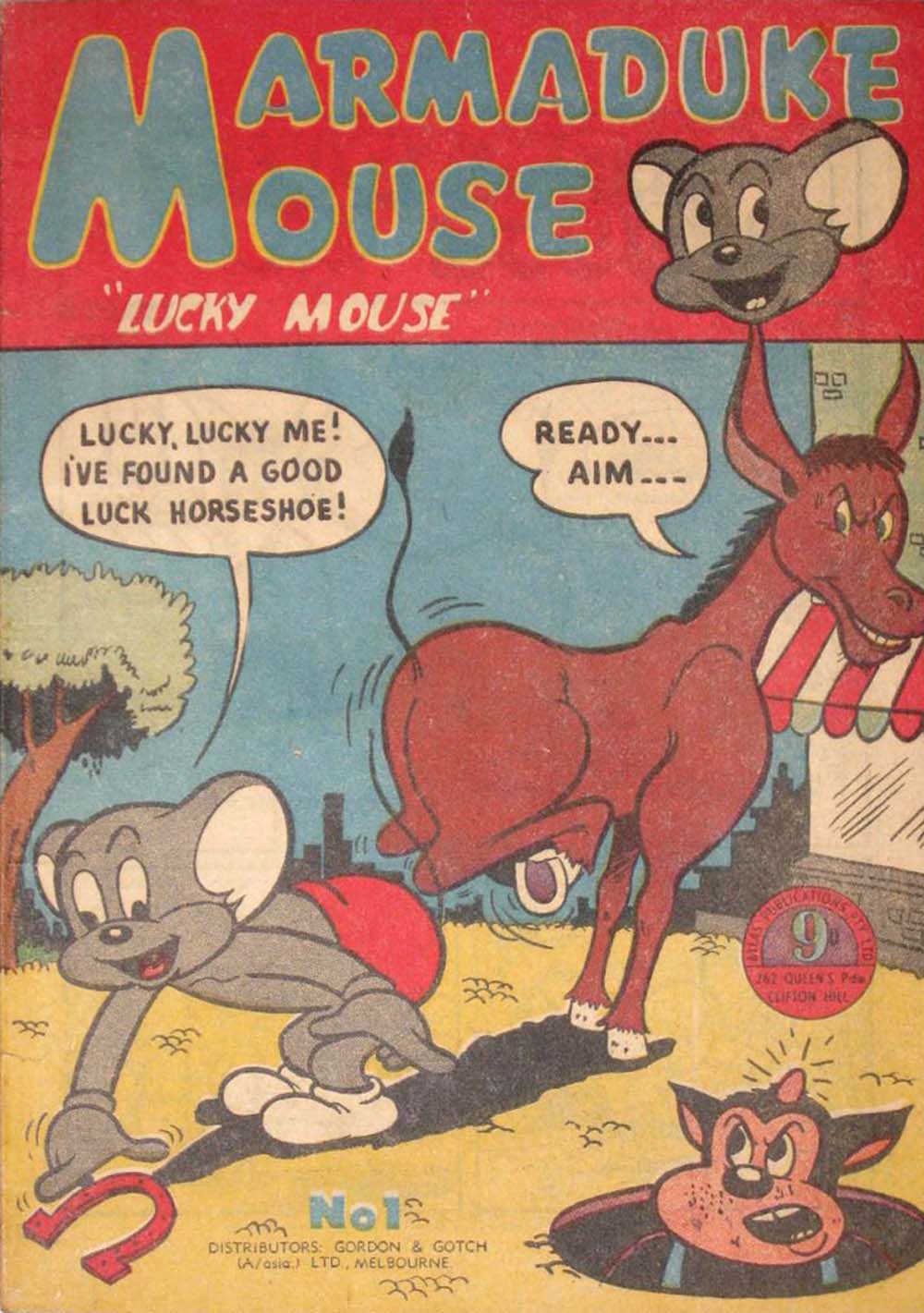 Marmaduke Mouse (Atlas, 1955 series) #1 ([January 1955?])