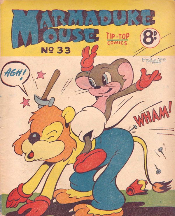 Marmaduke Mouse (Southdown Press, 1949? series) #33 ([1952?]) —Adventures of Marmaduke Mouse