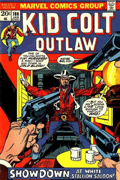 Kid Colt Outlaw (Marvel, 1949 series) #166 January 1973