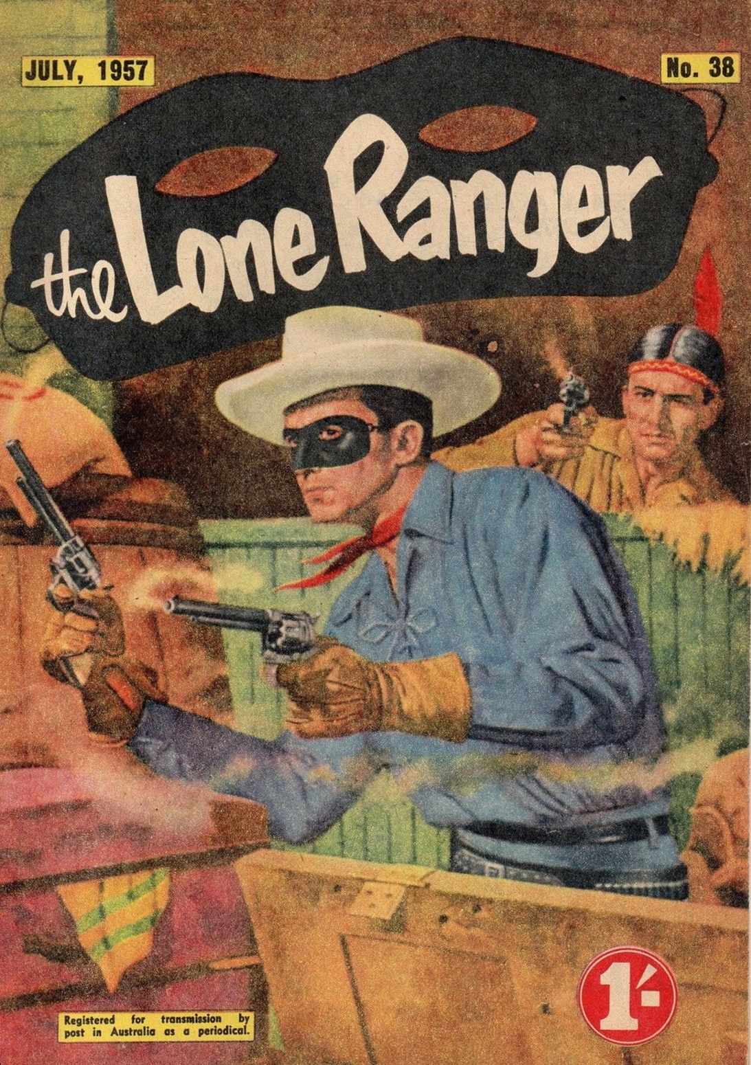 The Lone Ranger (Shakespeare Head, 1954 series) #38 (July 1957)