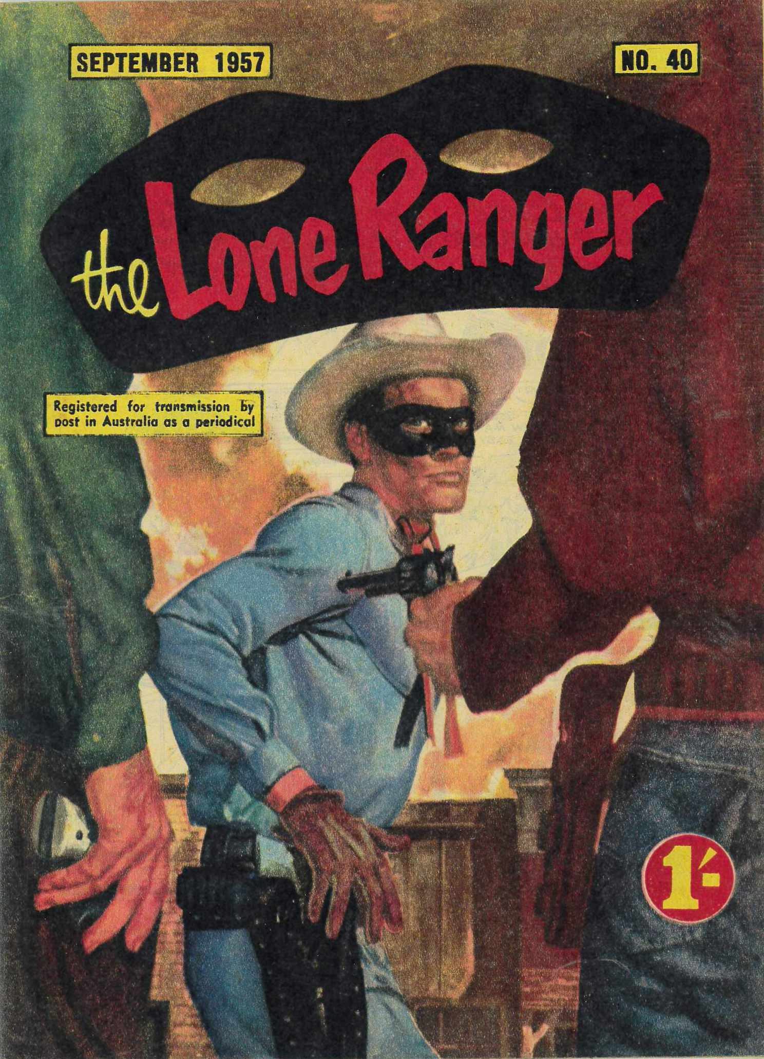 The Lone Ranger (Shakespeare Head, 1954 series) #40 (September 1957)