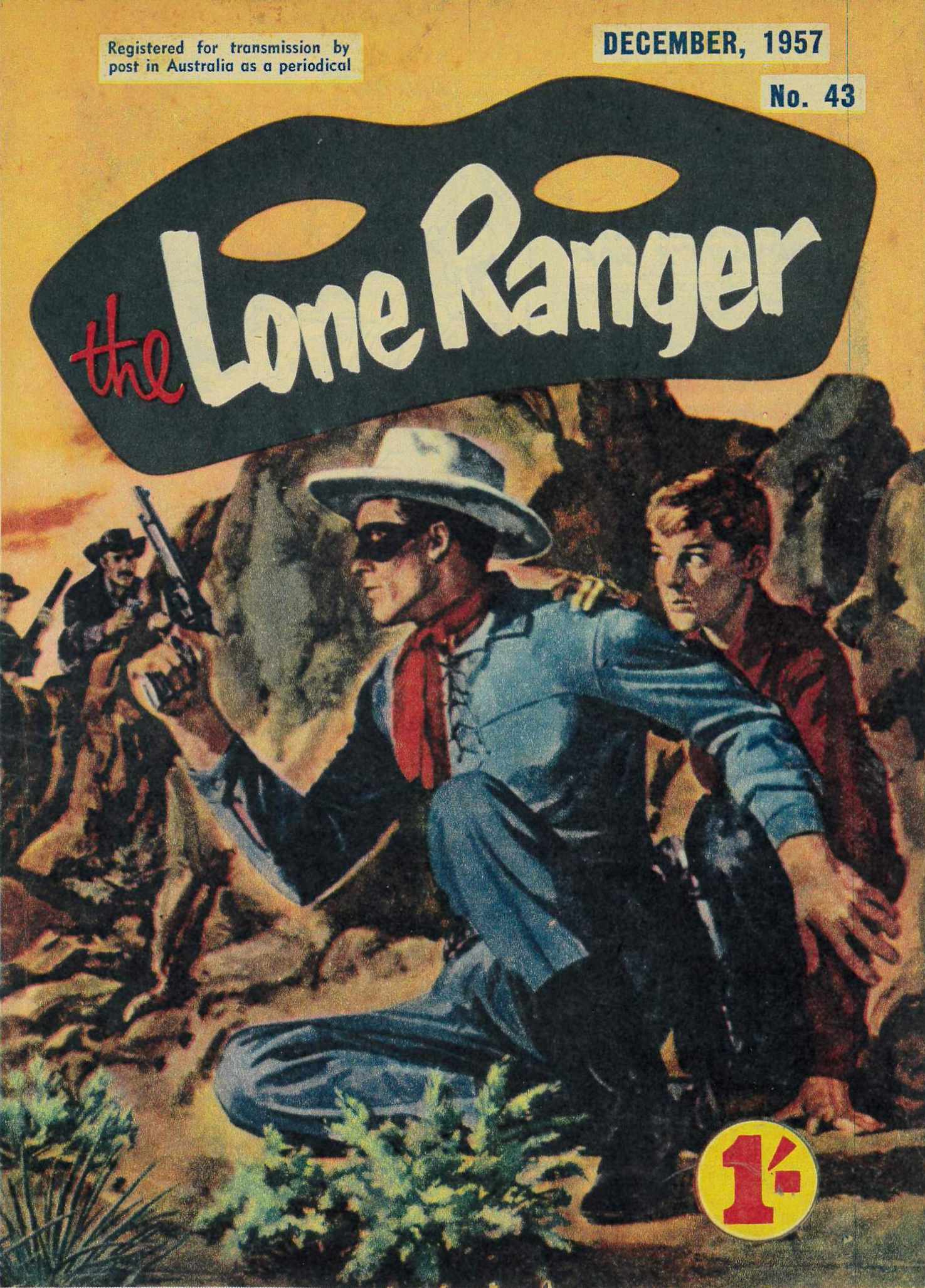 The Lone Ranger (Shakespeare Head, 1954 series) #43 (December 1957)