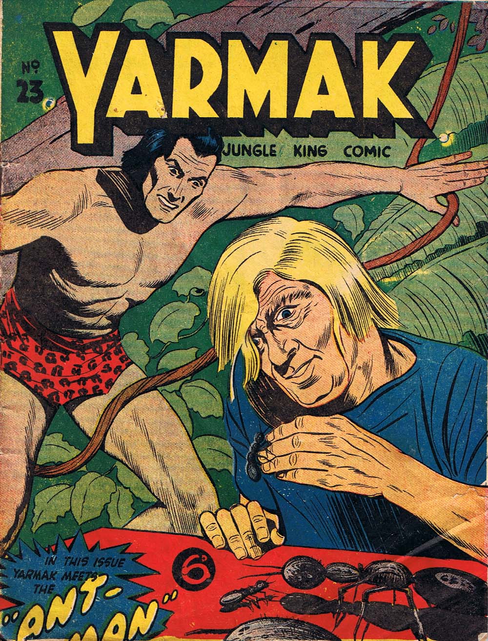 Yarmak Jungle King Comic (Times, 1953? series) #23 ([September 1955?])