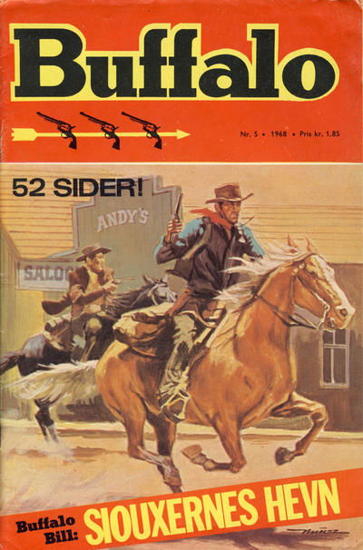 Buffalo (Romanforlaget, 1968 series) [23. oktober] 1968 ([23. oktober] 1968)