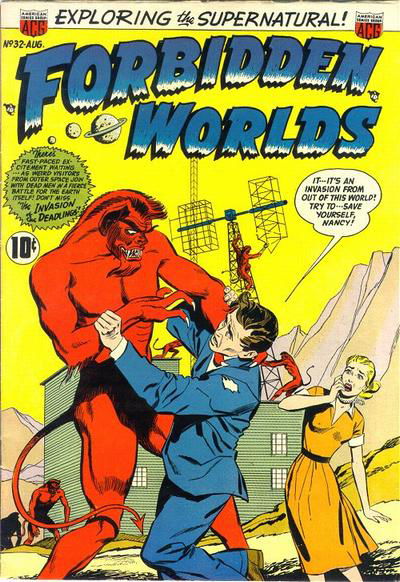 Forbidden Worlds (ACG, 1951 series) #32 August 1954