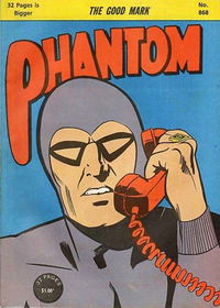 The Phantom (Frew, 1983 series) #868 [December 1986?]