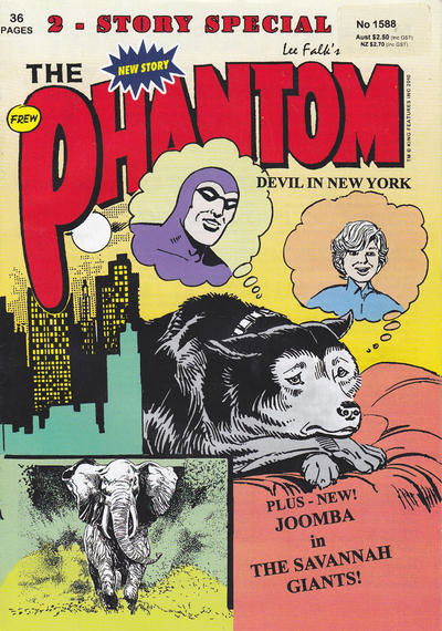 The Phantom (Frew, 1983 series) #1588 ([1 December 2010])