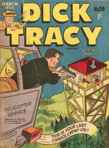 Dick Tracy Monthly (Illustrated, 1952 series) #59 (March 1955)
