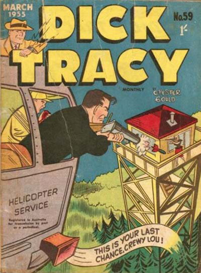 Dick Tracy Monthly  #59 (March 1955)