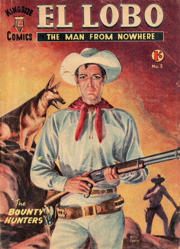 El Lobo the Man from Nowhere (Apache, 1956 series) #3 ([October 1956?])