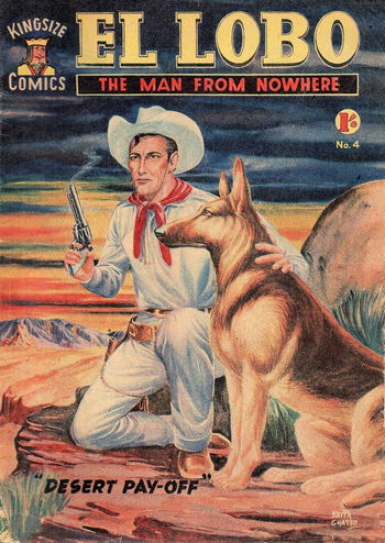 El Lobo the Man from Nowhere (Apache, 1956 series) #4 ([December 1956?])