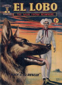 El Lobo the Man from Nowhere (Apache, 1956 series) #5 [February 1957?]