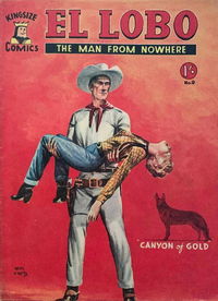 El Lobo the Man from Nowhere (Apache, 1956 series) #9 [October 1957]