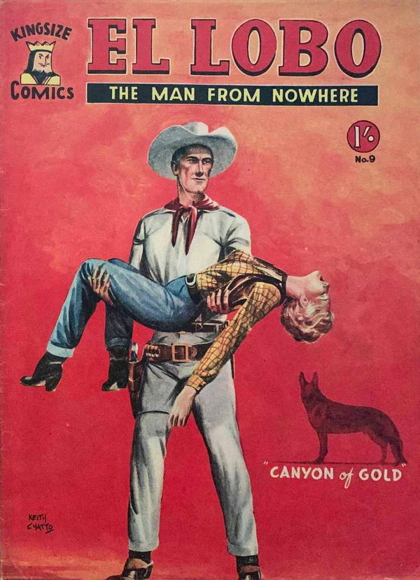 El Lobo the Man from Nowhere (Apache, 1956 series) #9 ([October 1957])