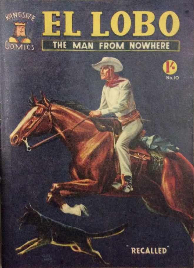 El Lobo the Man from Nowhere (Apache, 1956 series) #10 ([December 1957?])