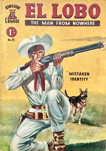 El Lobo the Man from Nowhere (Apache, 1956 series) #15 ([May 1958?])