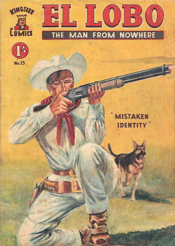 El Lobo the Man from Nowhere (Apache, 1956 series) #15 ([May 1958?])