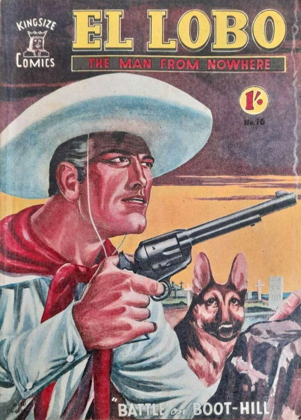 El Lobo the Man from Nowhere (Apache, 1956 series) #16 ([June 1958?])