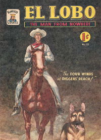 El Lobo the Man from Nowhere (Apache, 1956 series) #18 [October 1958?]