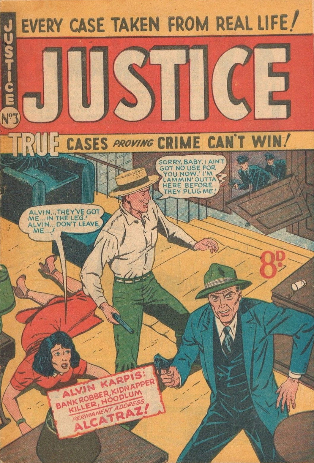 Justice (Young's, 1953? series) #3 ([1954?])