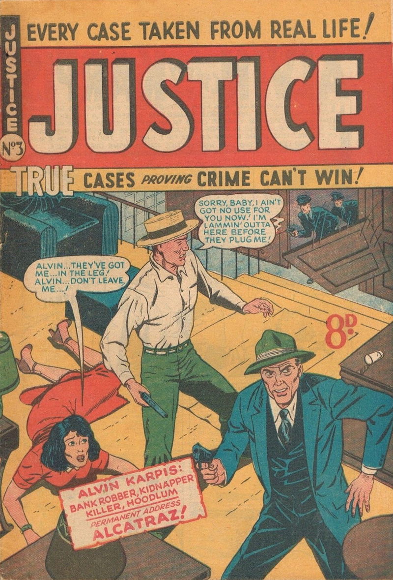 Justice (Young's, 1953? series) #3 ([1954?])
