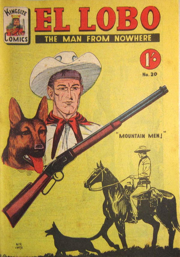 El Lobo the Man from Nowhere (Apache, 1956 series) #20 ([February 1959])