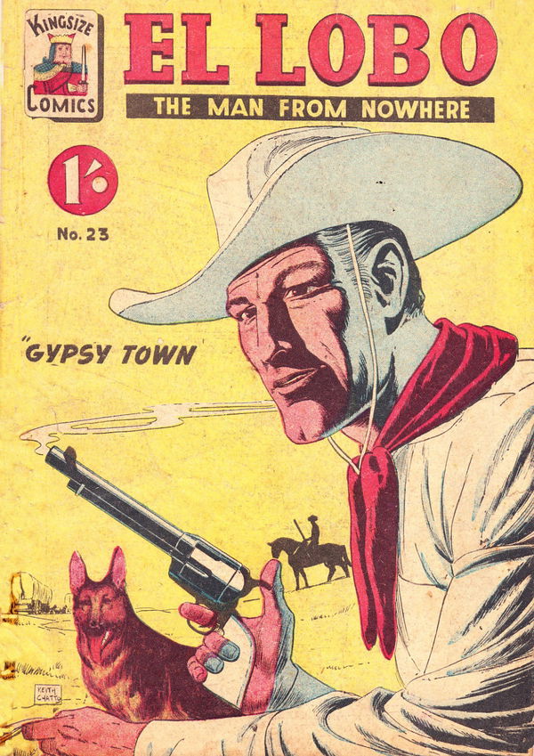 El Lobo the Man from Nowhere (Apache, 1956 series) #23 ([August 1959?])