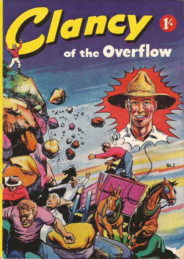 Clancy of the Overflow (Apache, 1956 series) #2 ([December 1956])