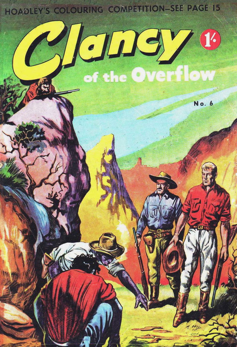 Clancy of the Overflow (Apache, 1956 series) #6 ([May 1957?])