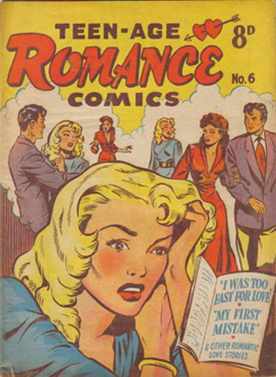 Teen-Age Romance Comics (Young's, 1951? series) #6 [August 1951]