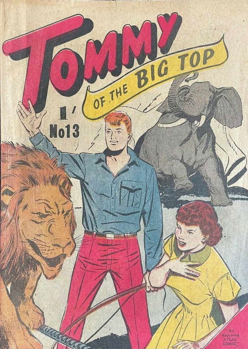 Tommy of the Big Top (Atlas, 1949? series) #13 ([1956?])