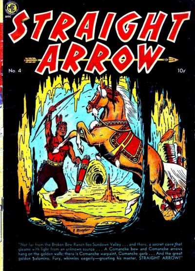 Straight Arrow (Magazine Enterprises, 1950 series) #4 (August 1950)