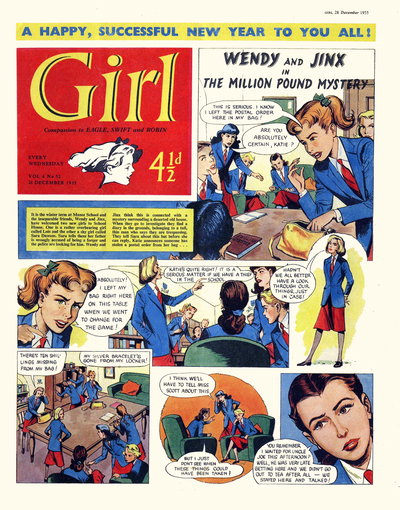 Girl  v4#52 (28 December 1955)