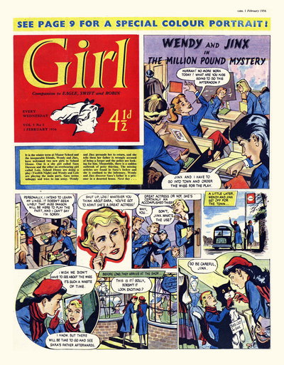 Girl  v5#5 (1 February 1956)