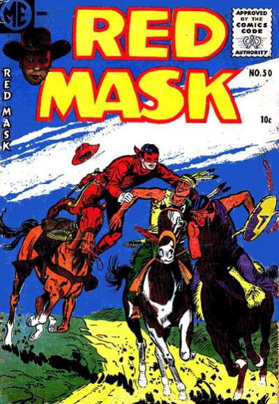 Red Mask (Magazine Enterprises, 1954 series) #50 (July-August 1955)