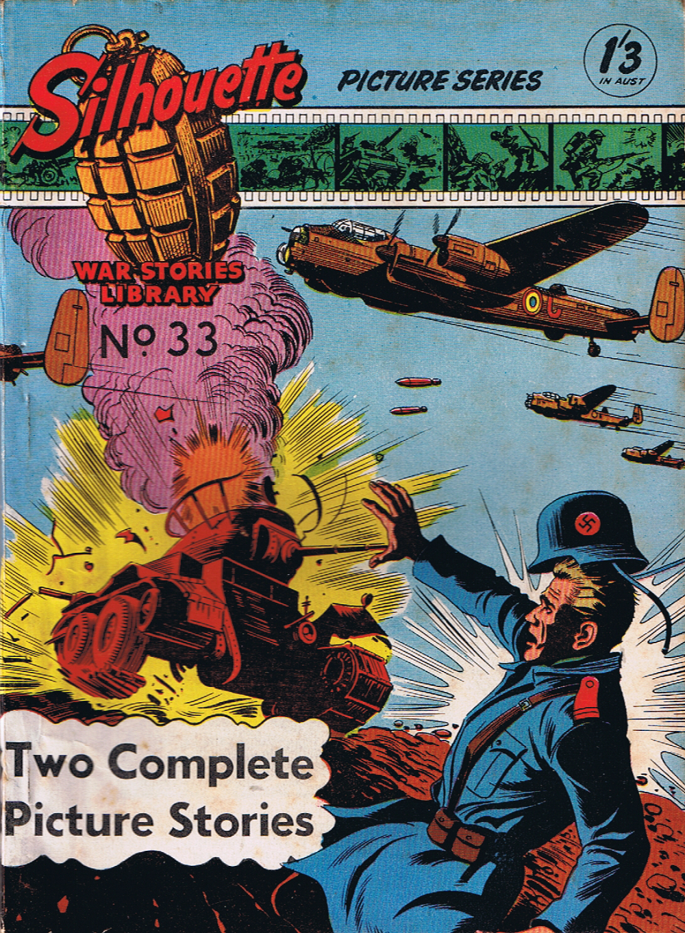Silhouette War Stories Library (Reigate, 1961 series) #33 ([January 1964?])