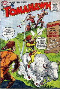 Tomahawk (DC, 1950 series)  #35 (September 1955) — The White Buffalo!