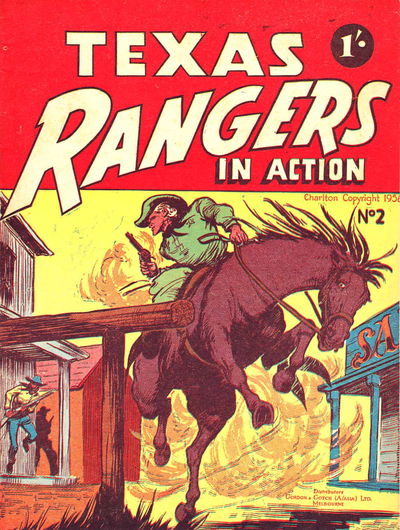 Texas Rangers in Action (New Century, 1956 series) #2 1956