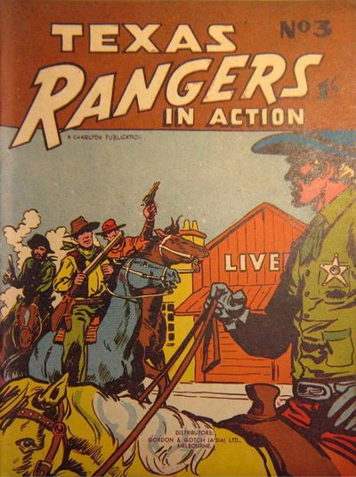 Texas Rangers in Action (New Century, 1956 series) #3 [1956?]