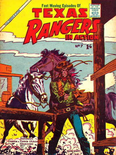 Texas Rangers in Action (New Century, 1956 series) #7 1957