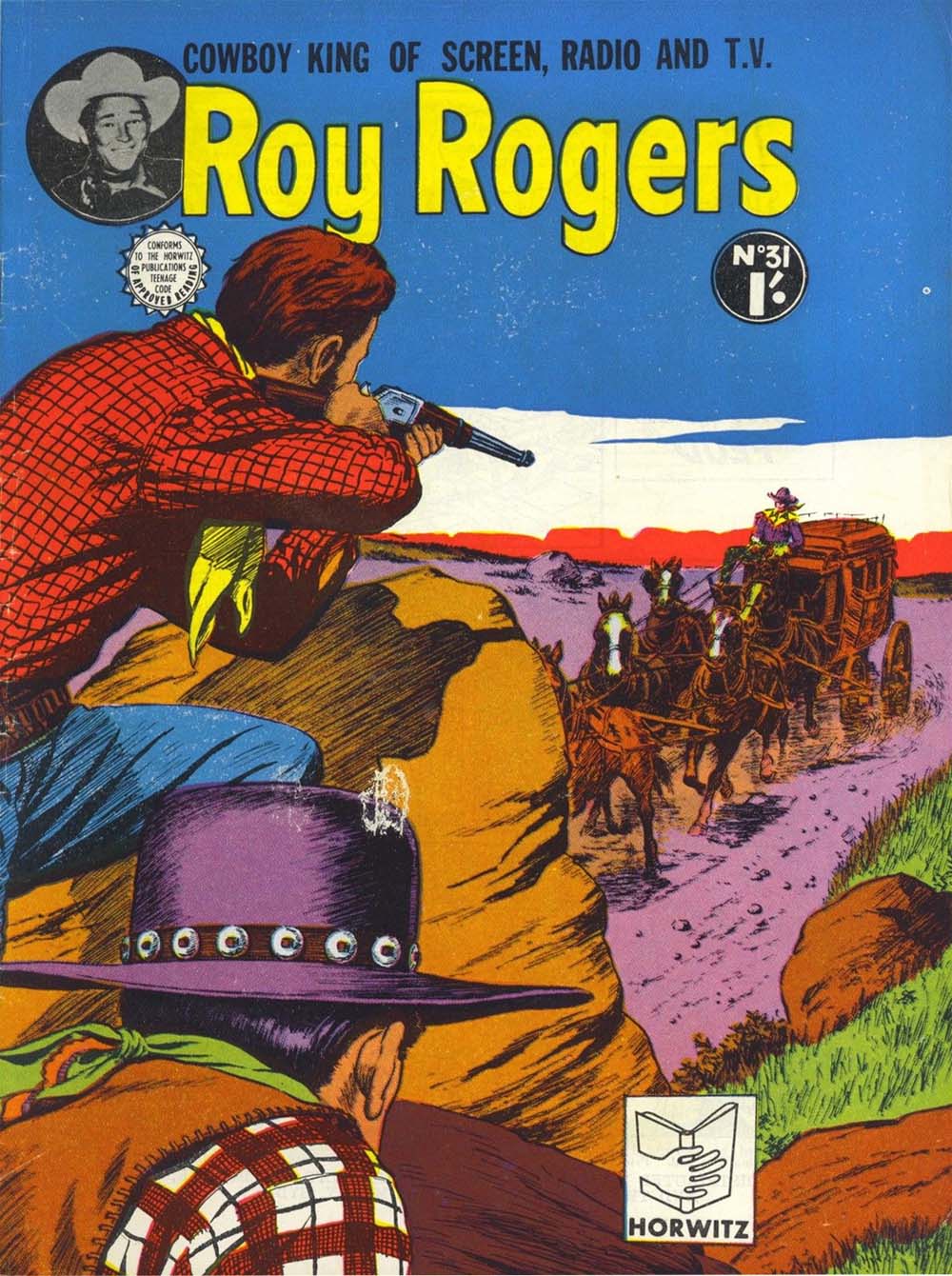 Roy Rogers (Horwitz, 1955 series) #31 ([November 1956])