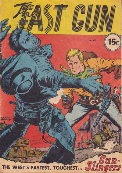 The Fast Gun (Yaffa/Page, 1967? series) #49 [January 1972]