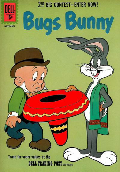 Bugs Bunny (Dell, 1952 series) #81 October-November 1961