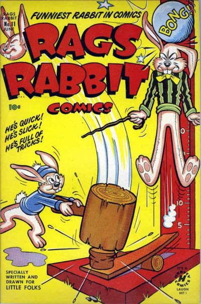 Rags Rabbit (Harvey, 1951 series) #11 (June 1951)