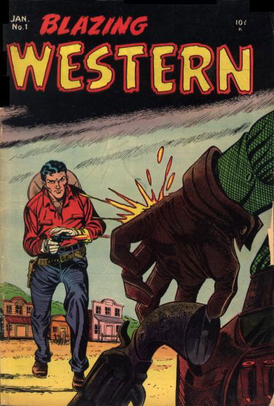 Blazing Western (Key Publications, 1954 series) #1 (January 1954)