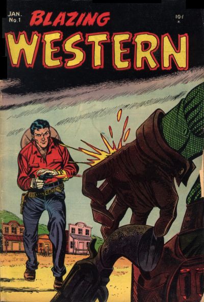 Blazing Western (Key Publications, 1954 series) #1 (January 1954)