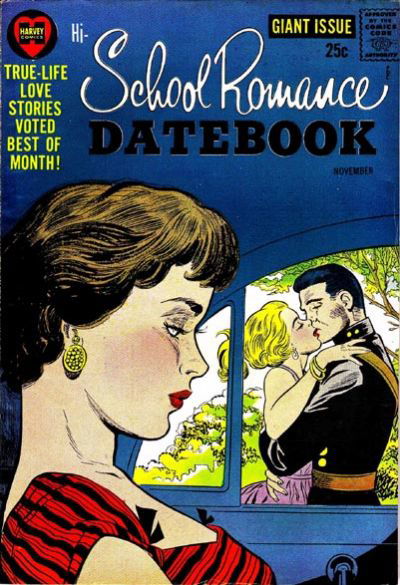 Hi-School Romance Datebook (Harvey, 1962 series) #1 November 1962