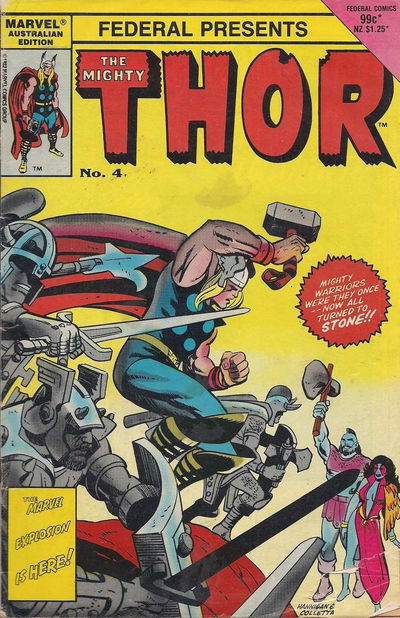 The Mighty Thor (Federal, 1984 series) #4 [November 1984]