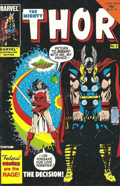 The Mighty Thor (Federal, 1984 series) #8 [July 1985]